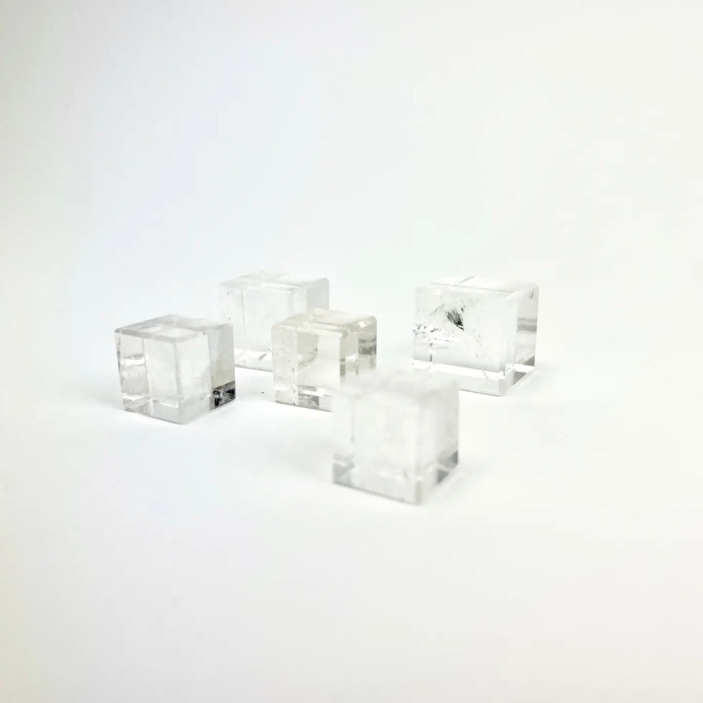 Clear Quartz Cube