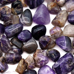 Banded Amethyst Tumbled