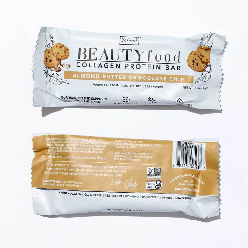 Almond Butter + Chocolate Chip Marine Collagen Bars (Box of 9)